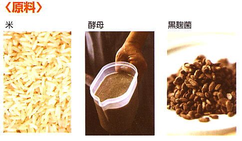 黒コウジ酢の原料